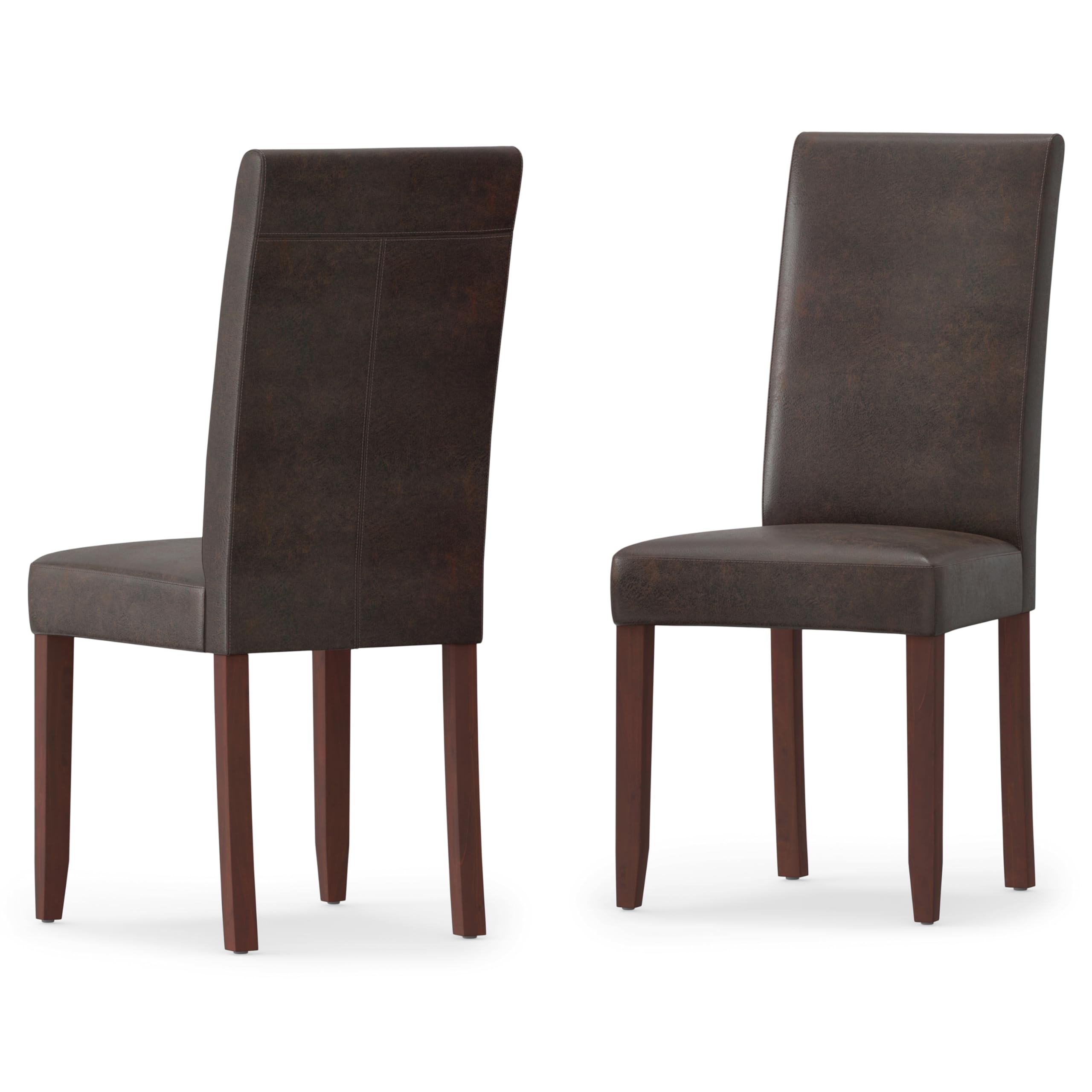 Amazon.com - SIMPLIHOME Acadian Vegan Leather Parsons Dining
